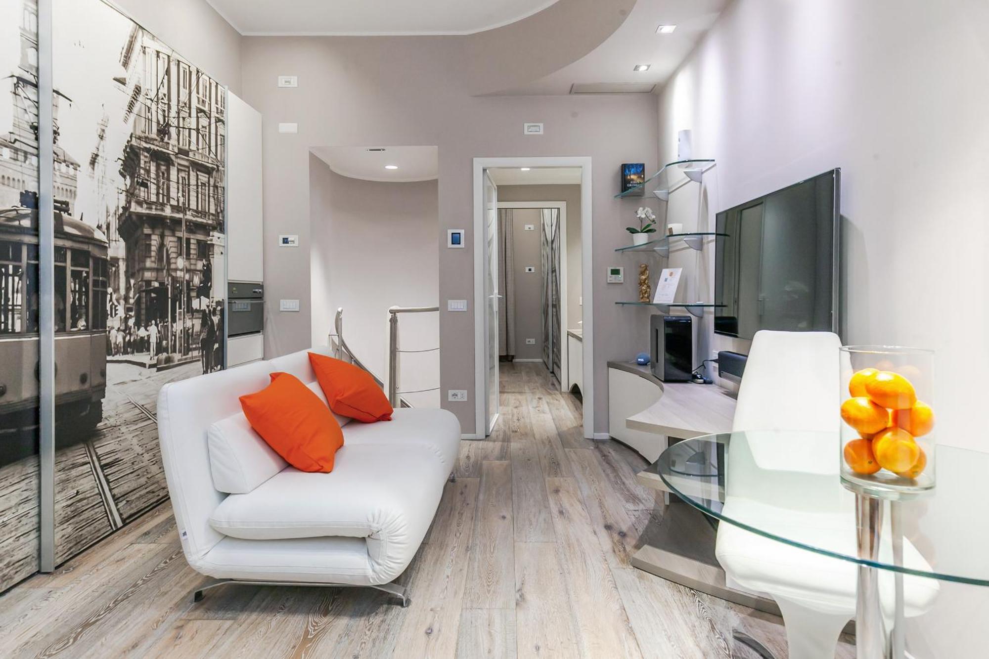 Apartment Orange M3 Duomo 12 Min